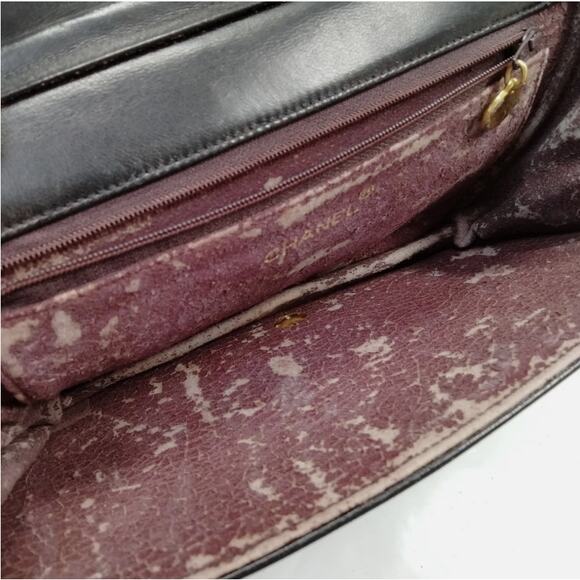 💎✨AUTHENTIC✨💎CHANEL Shoulder Bag Black - Picture 7 of 8